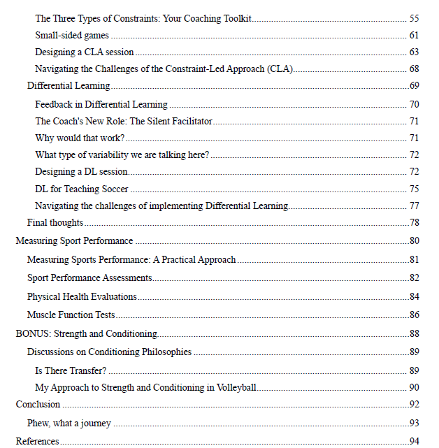Preview of additional eBook contents