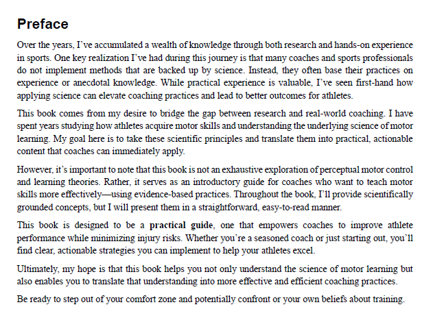 Preview of the eBook preface